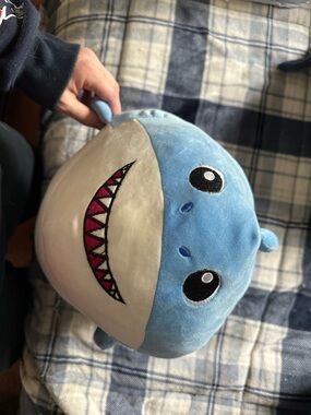 Plush Blue Shark Soft Toy for Kids